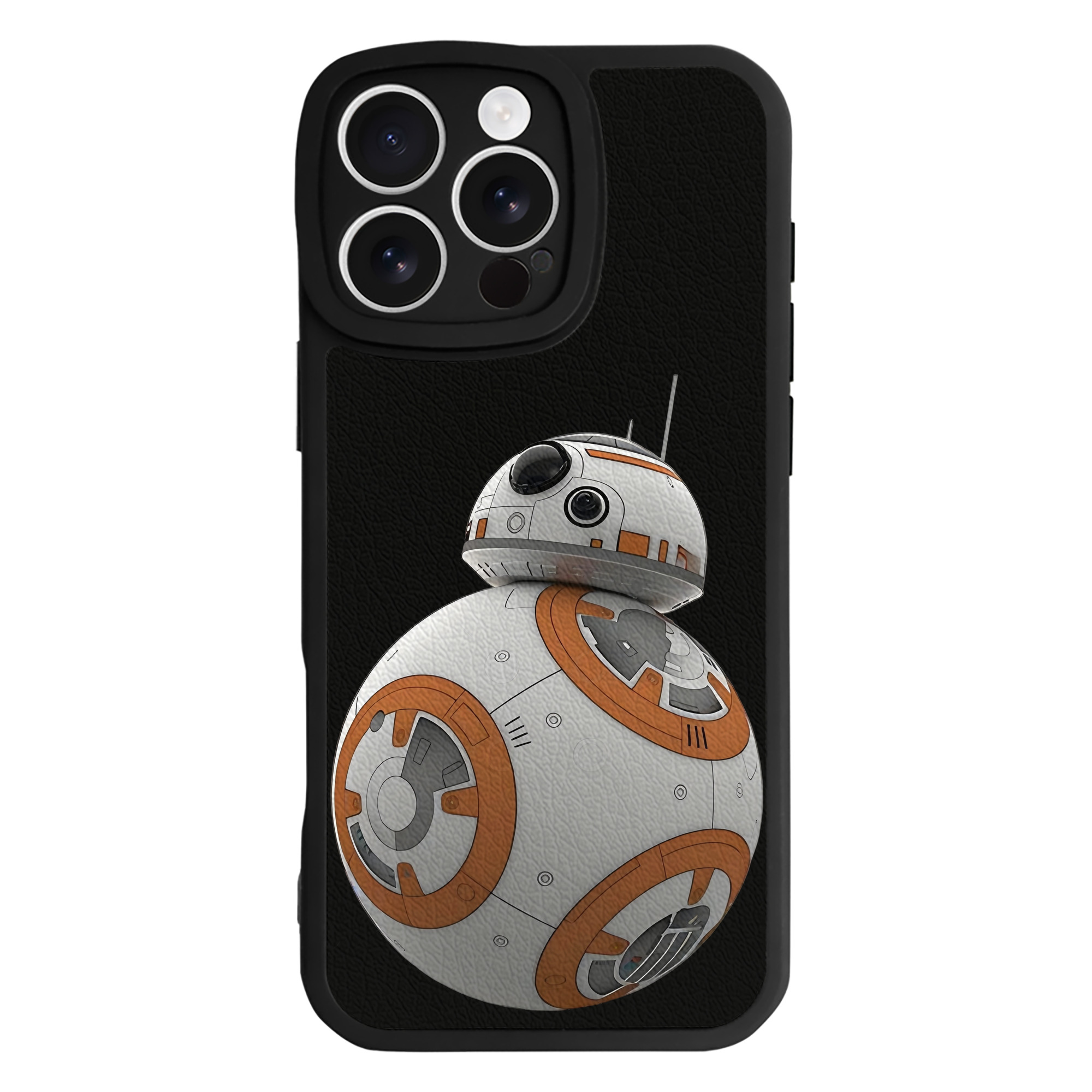 （画像用） スター・ウォーズ Star Wars 【iPhone 16シリーズ対応】シリコンスマホケース（レザー調） 材質：シリコン